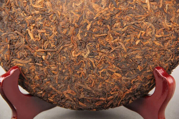 357g Fermented Puerh Chinese Famous Yunnan Shu Puerh Royal Golden Buds Tea Cake