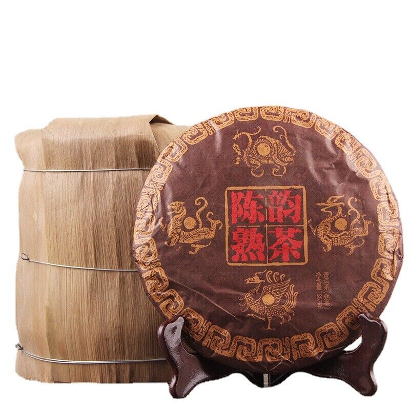 Top Chinese Pu-Erh Tea Yunnan Menghai Chen Yun Ripe Pu'er Tea Health Drink357g Main image