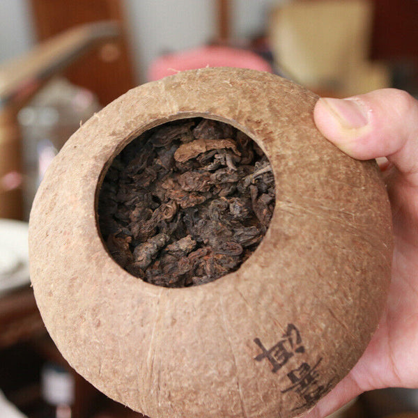 HelloYoung High Quality Yunnan Menghai Pu'er Ripe Tea Pu'er 200g Healthy Drink