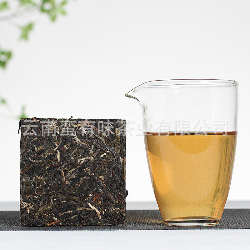 HelloYoung 100g Yunnan Pu'er Tea Pu'er Square Brick Raw Tea Organic Healthy Tea