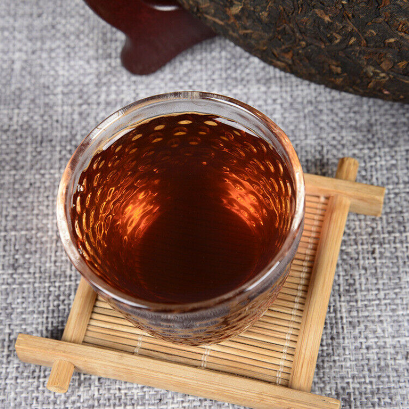 HelloYoung 100g*3 Yunnan Pu'er Tea Leaves Icelandic Ancient Tree Organic Ripe Tea Cake