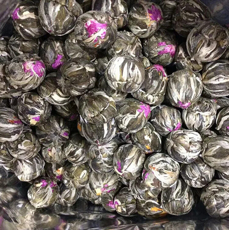Handmade Blooming Tea Balls Marigold Flowering Tea Chinese Green Tea 20pcs Secondary image