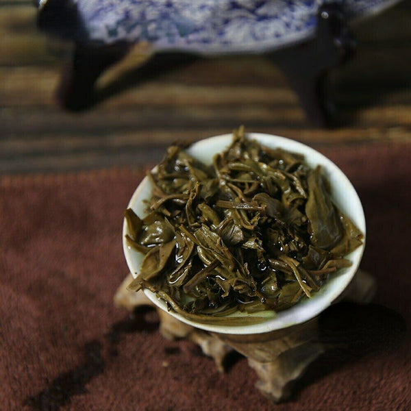 HelloYoung Shen Puerh Tea TuLin Phoenix Sheng Puer Top-grade "Ye Sheng Qiao Mu" Pu-erh 357g