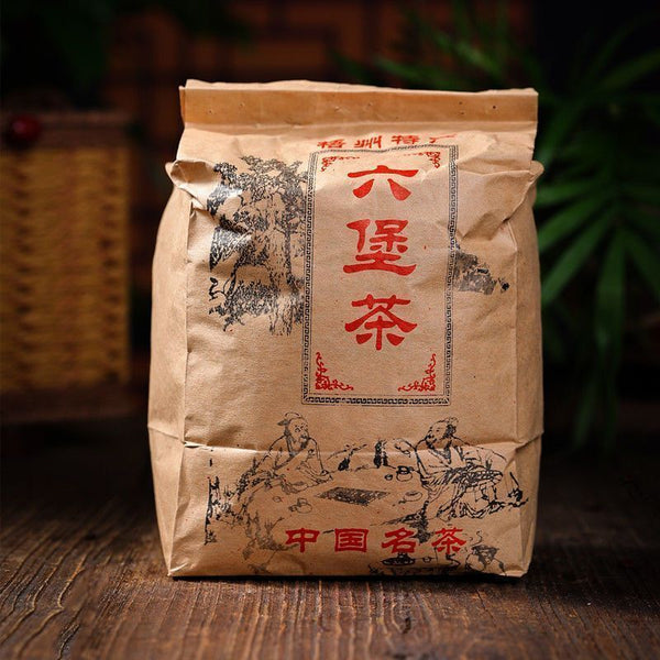 Ten-year Liubao Tea Premium Dehumidifying Tea Guangxi Specialty Aged Black Tea
