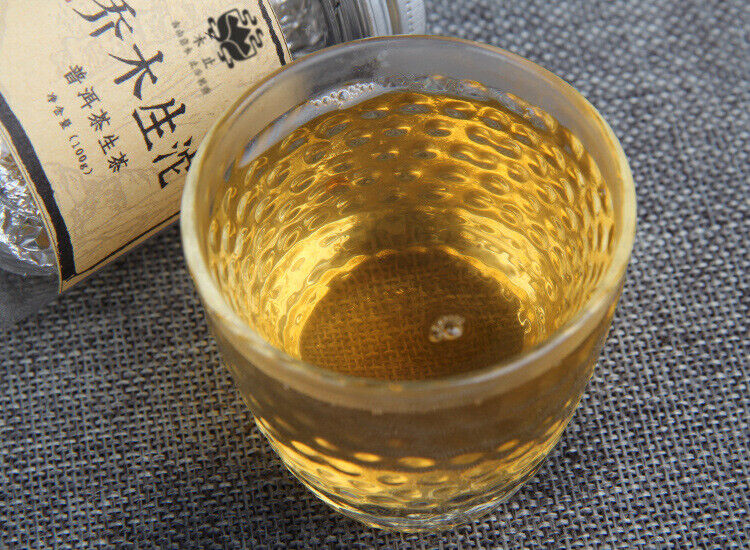 HelloYoung 100G Mu Zhi Pu'er Small Tuo Tea Series"Jiao Mu Sheng Tuo"Pu'er Original Raw Tea