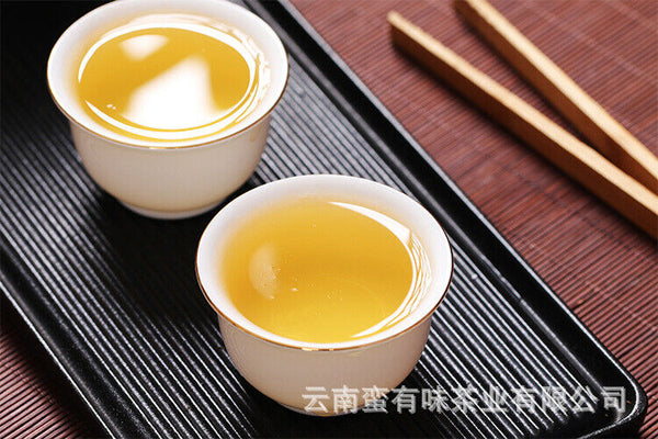 HelloYoung 250g Yunnan Pu'er Tea Xigui Golden Leaf Raw Brick Raw Tea Pu'er Tea Brick Tea
