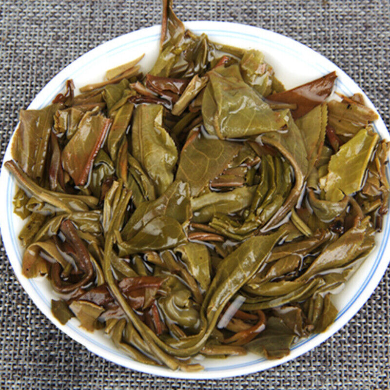 HelloYoung Collection Tea Puer Tea Cake Yunnan Menghai Qizi Ancient Tree Cha Puer Tea 357g