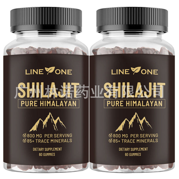 SHilajit Pure Himalayan Gummies-800mg High Ptency|60 Count