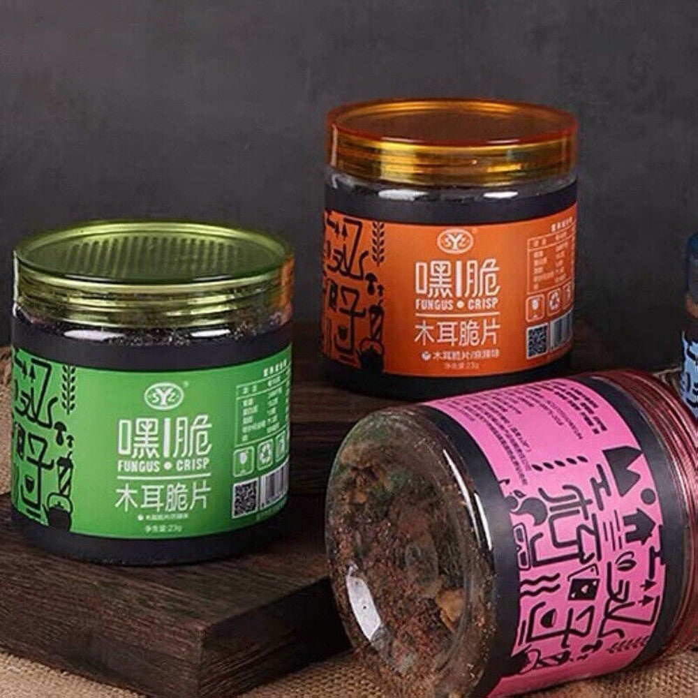 Freeze Dried Fungi Crisps Natural Healthy Non Fried Delicacy Snack Secondary image