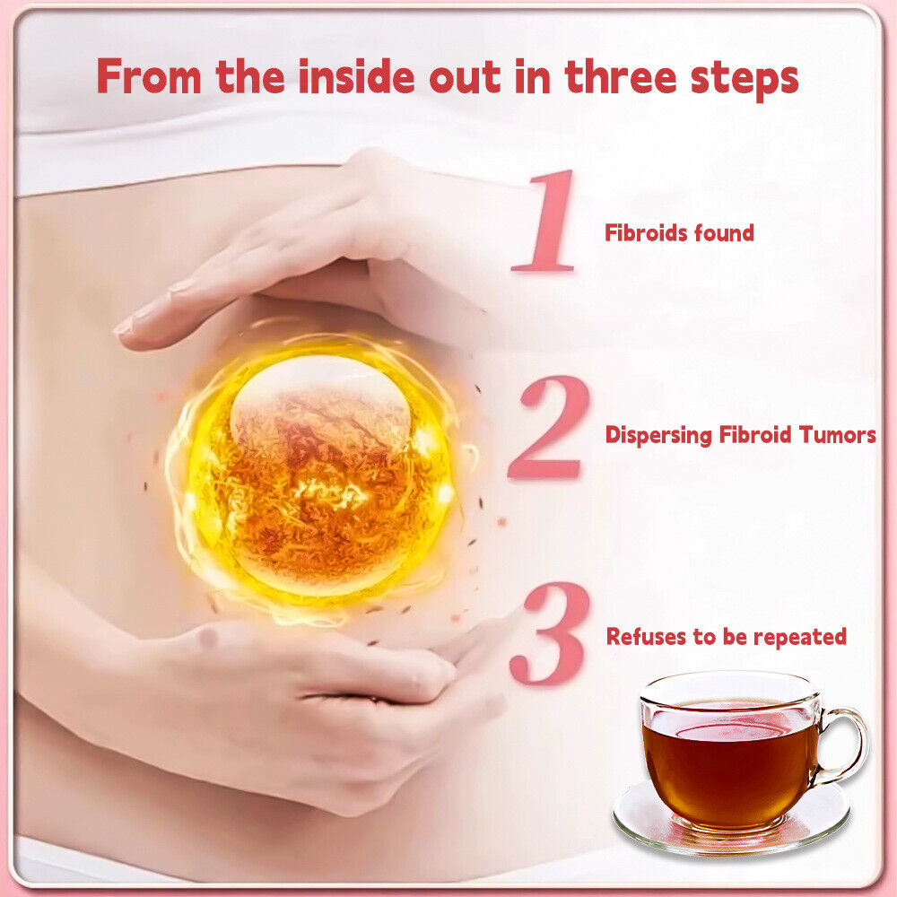 20 Pcs Natural Herbal Shrink Removal Fibroid Tea Warm women Womb Detox Drinking