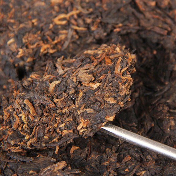 HelloYoung Organic Pu'er Tea Black Tea Top-grade Cooked Tea Menghai Big Tree 380g 勐海陈香