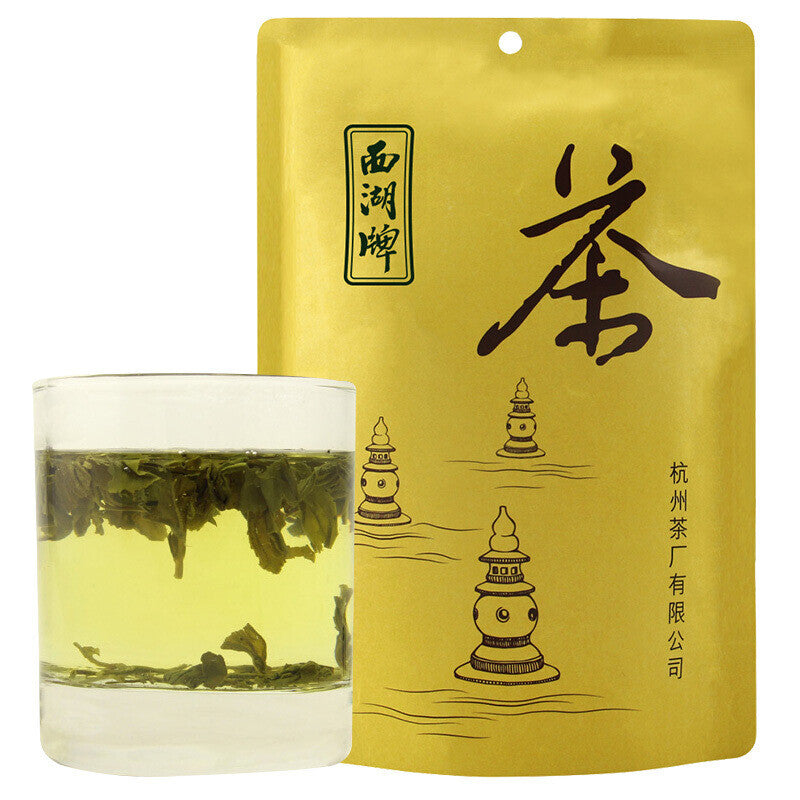 250g Bagged Good Hospitality Tea Fried Green Tea West Lake Brand Tea Secondary image