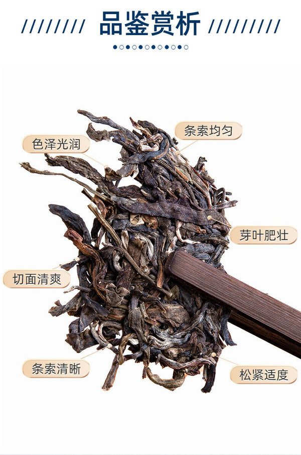 Puerh Tea Cake Head Spring 357g Large Leaf Old Tree Raw Tea Seven Zi Cakes Pu'er