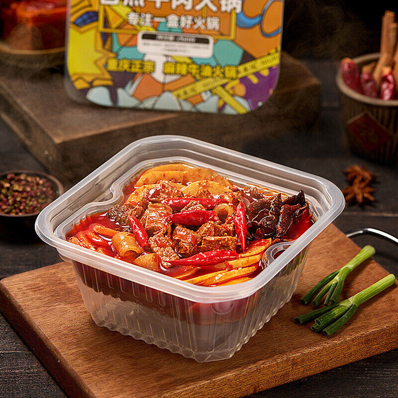 Instant Self-Heating Hot Pot Spicy Noodle Rice Bowl Convenient Gourmet Snack