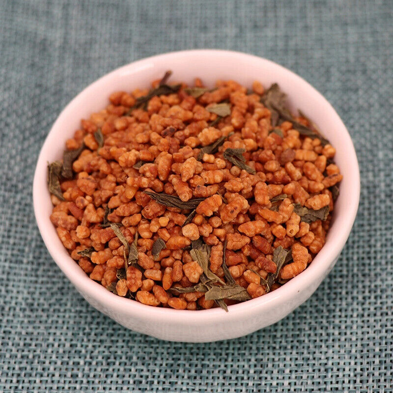 Xuan Mi Cha High Quality Brown Rice Green Tea Bag Genmaicha 100g