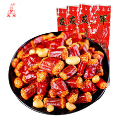 200g Crispy Chili Crisp Chongqing Chili Snacks 友军香脆椒200g重庆辣椒酥下酒菜辣椒酒鬼花生零食小吃