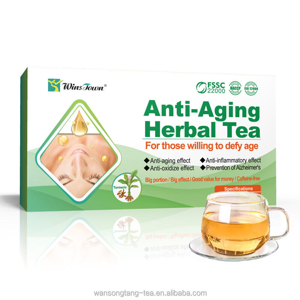 Anti Aging Tea Natural Herbal Skin Whitening Beauty Detox Vitamin Lightening Tea