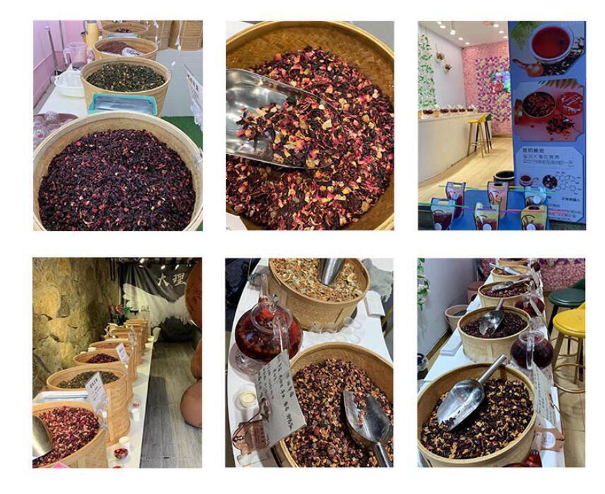 Red Berry Organic Fruit Tea - Fruit Tea Tisane - Fruity Herbal Infusion 200g