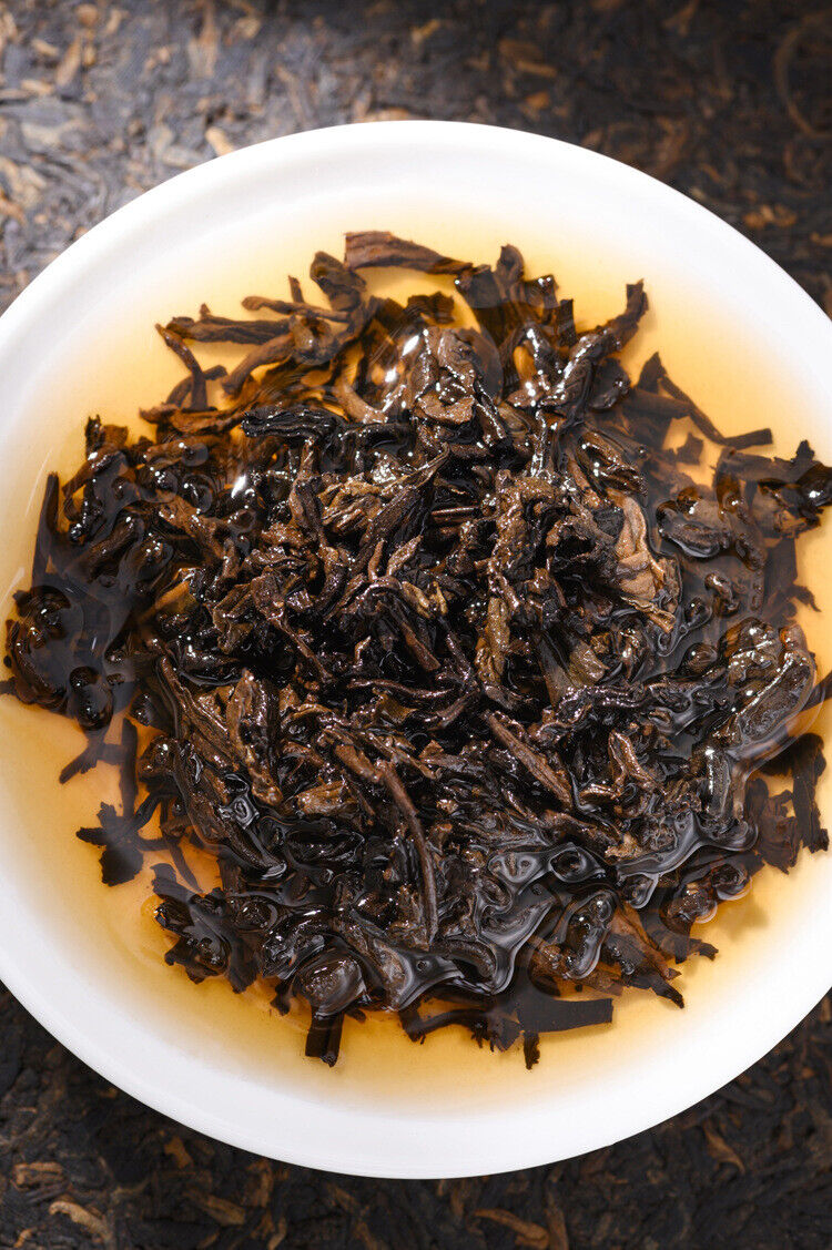 HelloYoung Banzhang Wuzhai Puerh Tea Ripe Tea Cake Old Banzhang Palace Grade 357g/12.59oz
