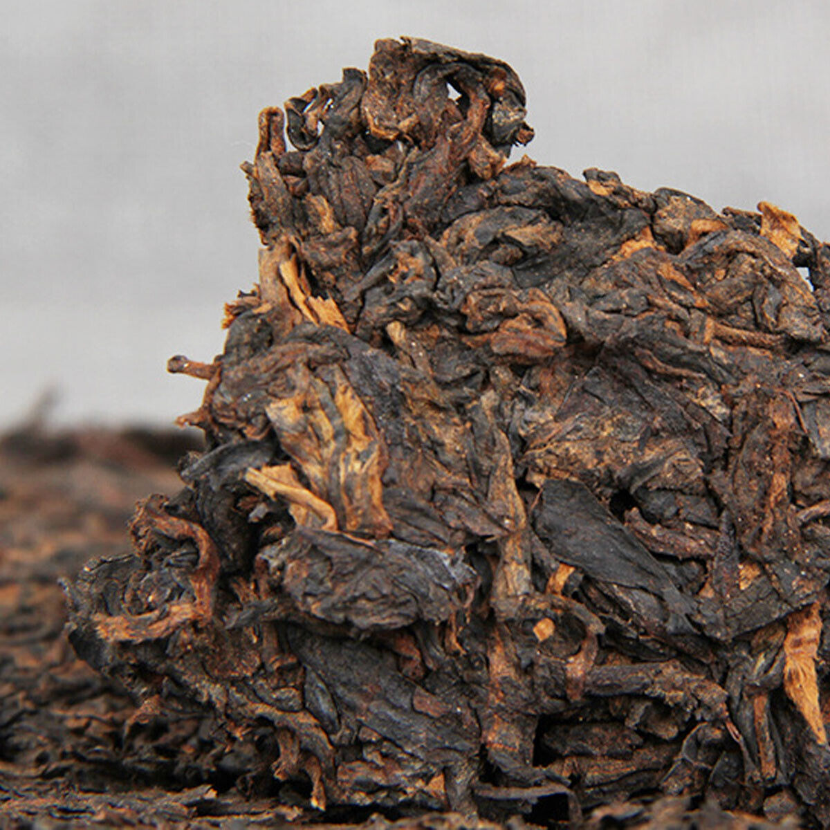 HelloYoung Ripe Black Tea Spring Sea Brown Mountain Palace Puerh tea Cooked Tea Cake 357g Main image