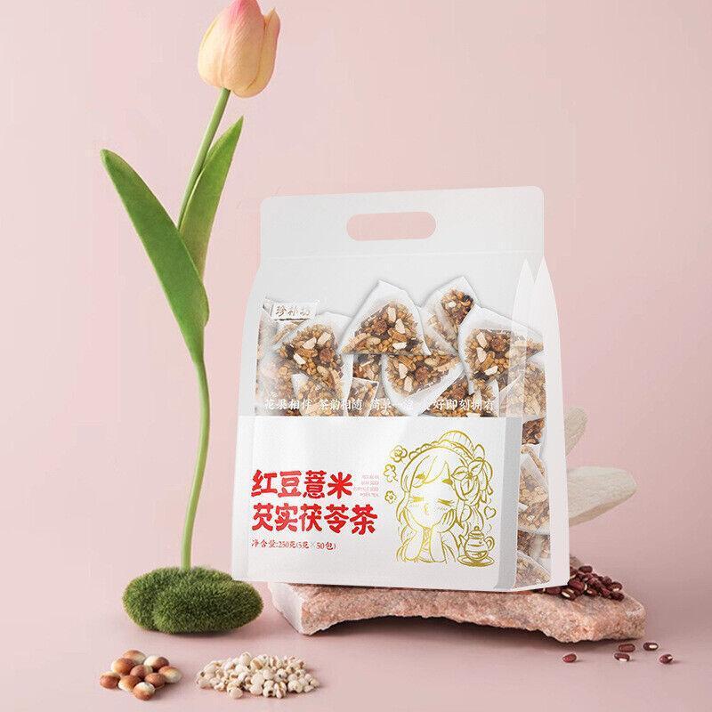 Dehumidification Tea Red Bean, Coix Seed, Gorgon Fruit, Poria Cocos Tea,red Bean Main image
