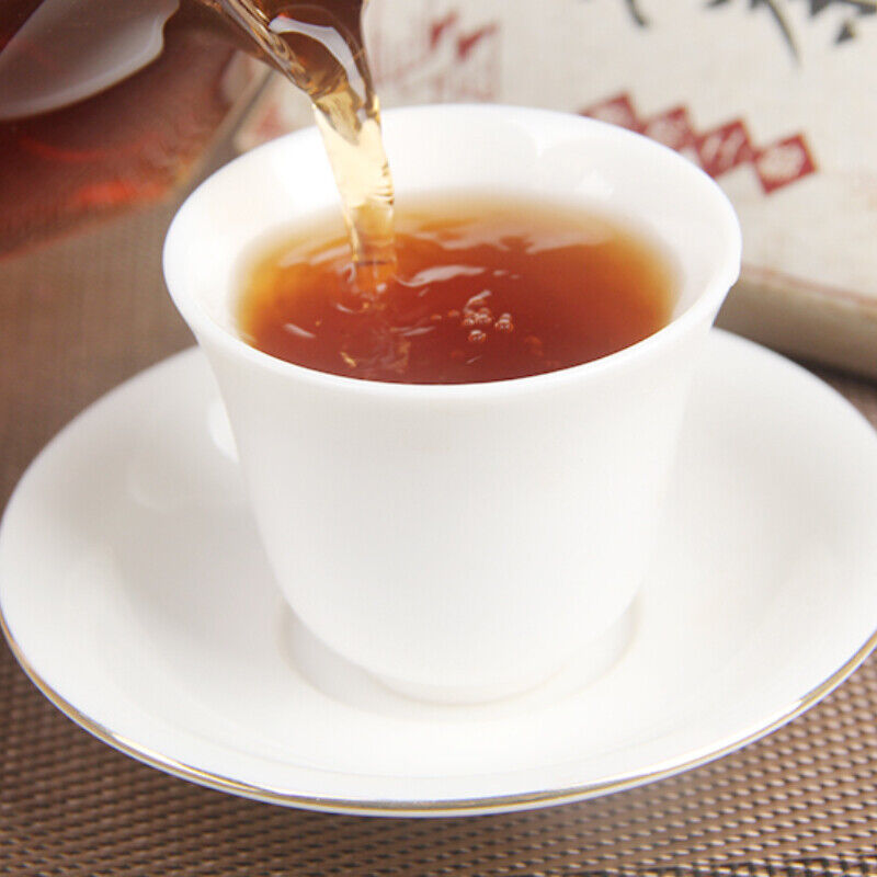 HelloYoung 200g Top Pu'er Tea Cooked Tea Brick Chen Lao Cha Material Chen Xiang Lao Tea