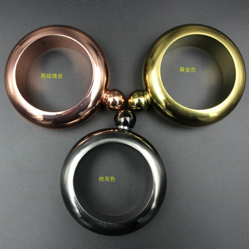 Wine Bottle Alcohol Drinkware Bangle Bracelet Hip Flask Portable Whiskey Vodka