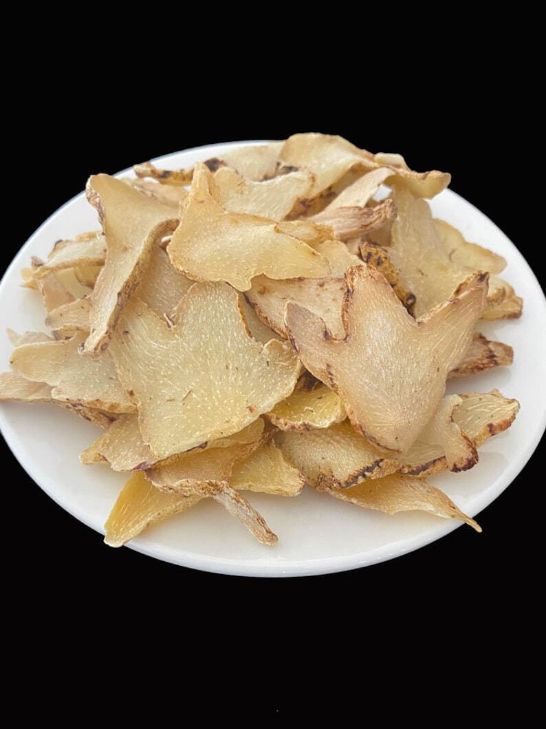 100g Organic Dried Bletilla Striata Bletilla Pseudobulb Rhizoma Bletillae Bai Ji