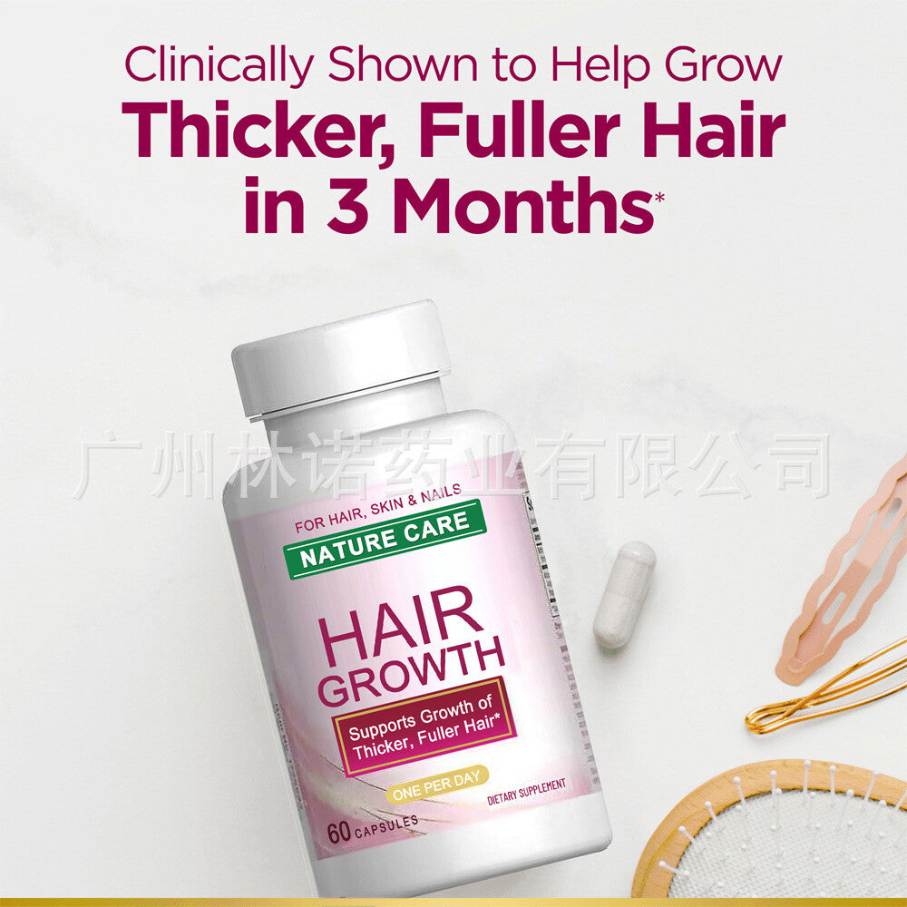 2bottles Hair Growth |Supports Growth of Thicker,Fuller Hair,60 Count Main image