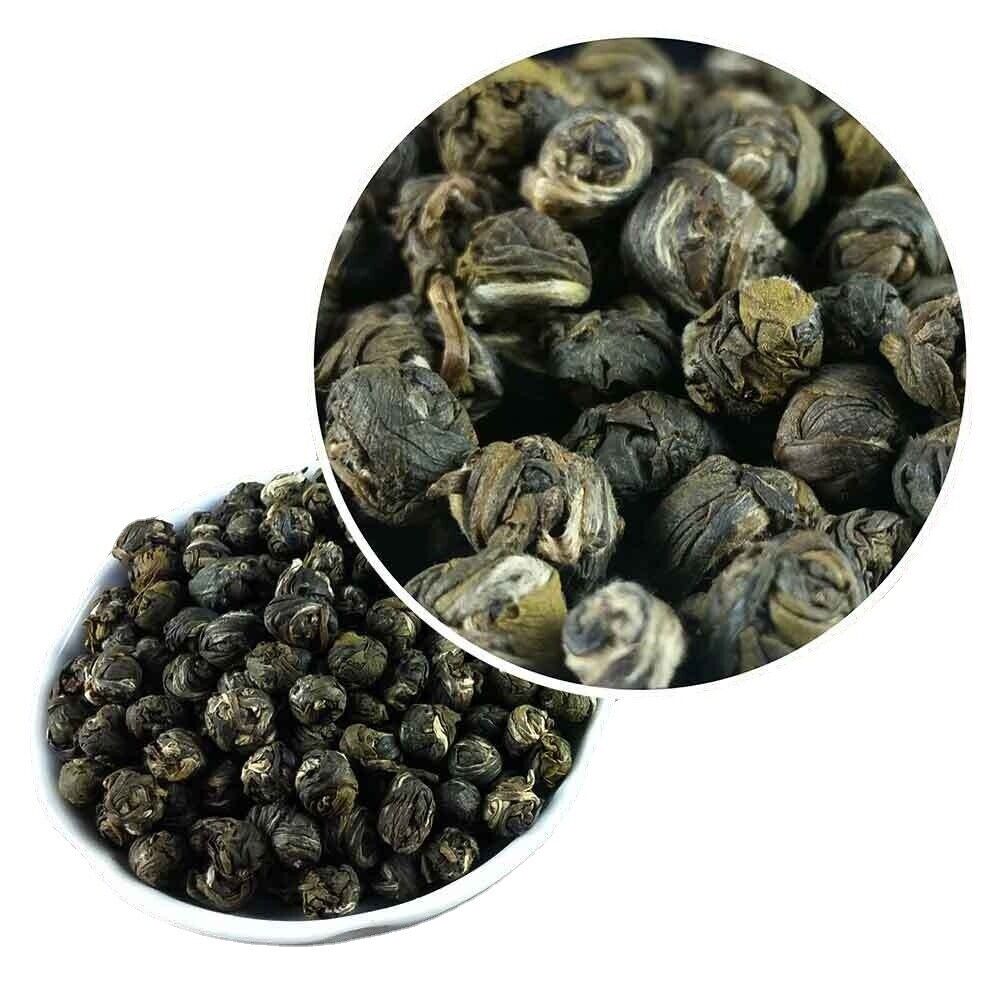 HelloYoung 250g/500g 100% Natural Jasmine Pearls Fresh Green Tea Jasmine Dragon Pearl Main image