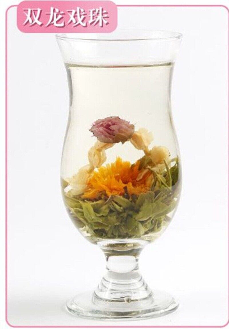 Blossom Blooming Tea Slimming Flower Tea Ball Shuang Long Xi Zhu 20pcs Main image