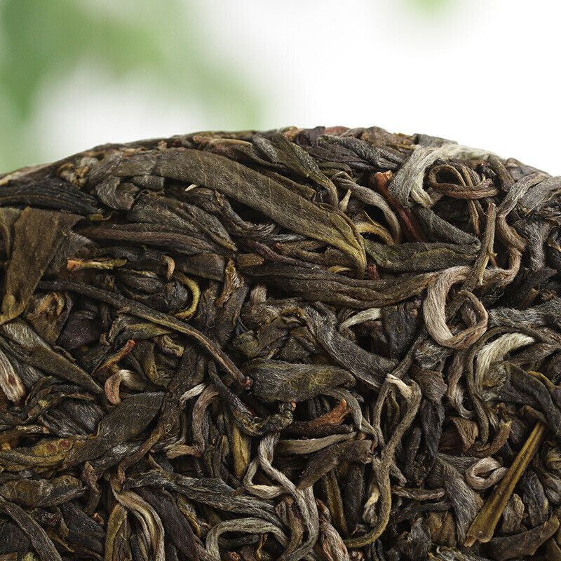 HelloYoung 357g Yunnan Pu-erh Tea Banzhang Green Cake Big Tree Old Tree Pu-erh Raw Cake Tea