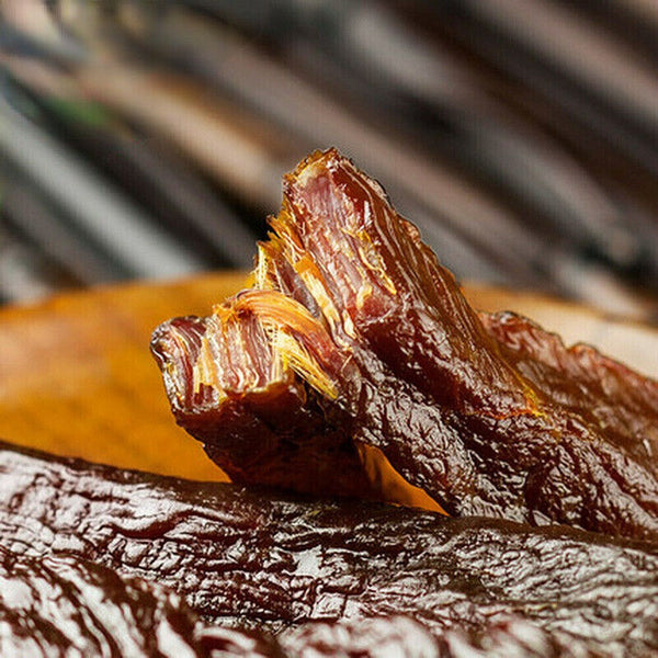 Chinese Food Snacks keerqin Beef jerky科尔沁风干牛肉手撕牛肉干原味 五香 香辣 孜然250g