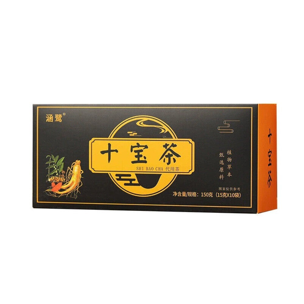 Ginseng Polygonatum Mulberry Goji 10 Treasure Herbal Tea Premium Blend Main image