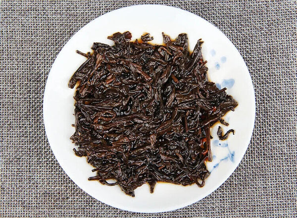 Ten Years Old Fragrance Yunnan Pu'er Qizi Cake Tea Ripe Cake Tea Cake 500g