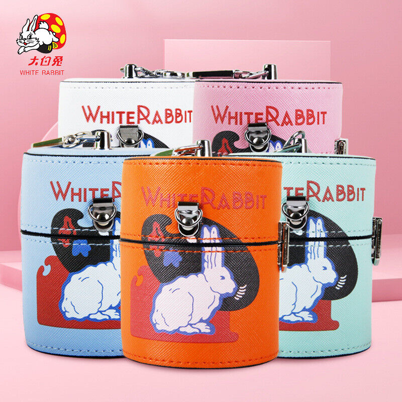 White Rabbit Milk Candy Messenger Bag Gift Box Wedding Candy 130g 大白兔斜挎包礼盒奶糖
