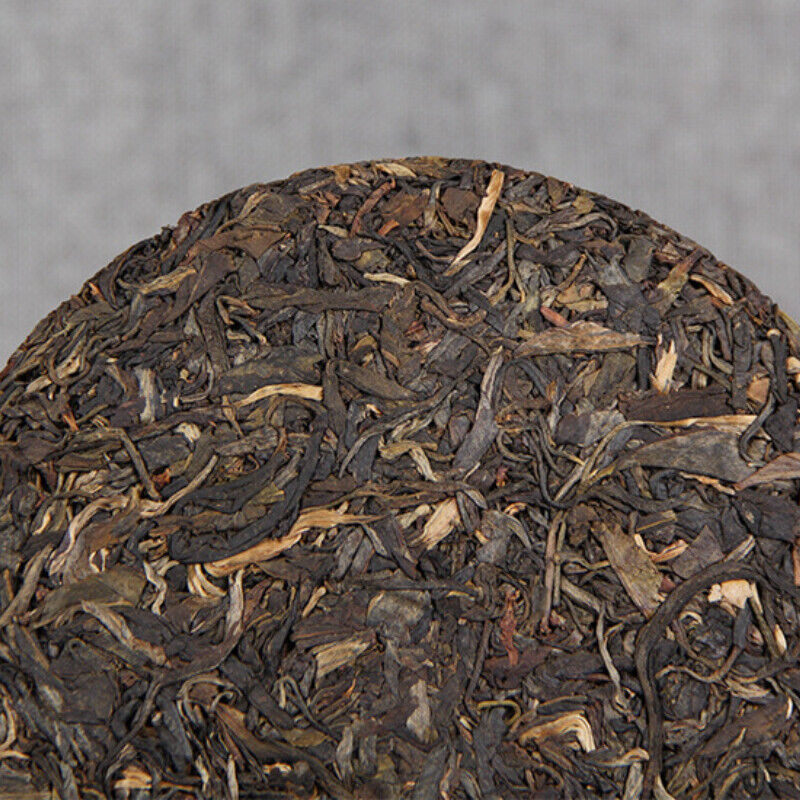 357g Pu-Erh Tea Pressing Process Classical Raw Pu'er Tea Cake Puerh Green Tea