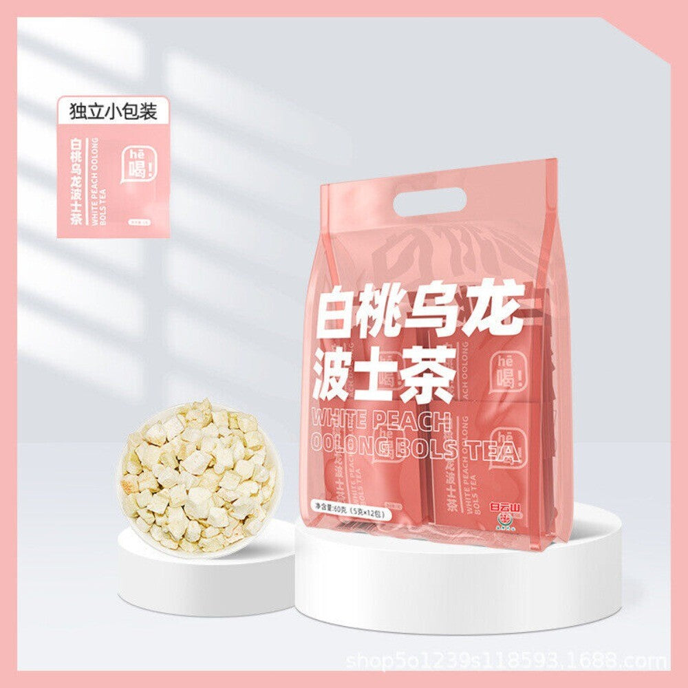 White Peach Oolong Tea 60g Fruity Aromatic Relaxing Afternoon Tea Bags Premium Main image
