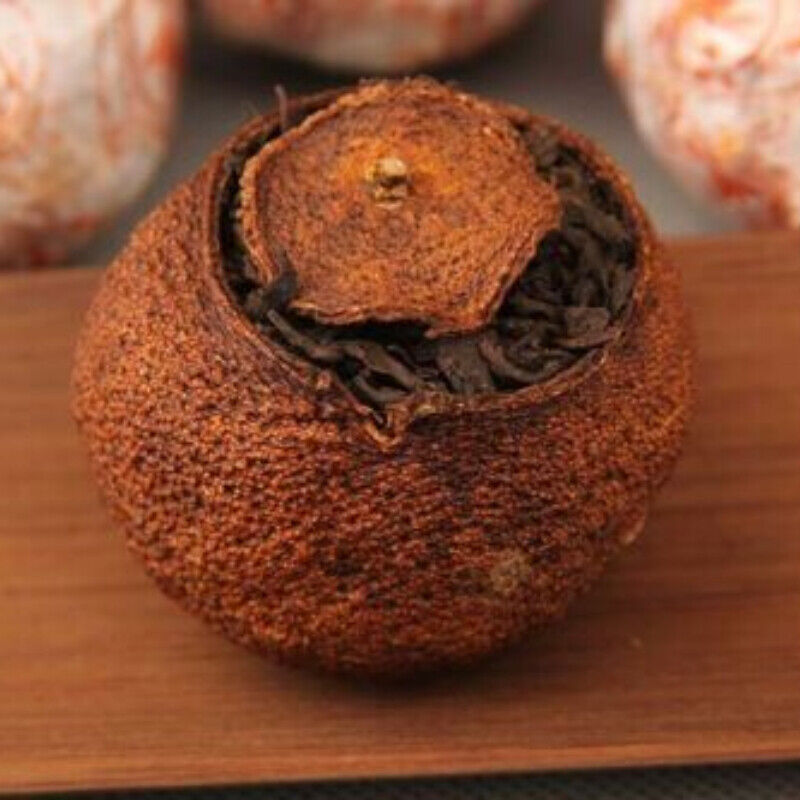Orange Skin Puerh Pu'er Loose Tea PEI YU Xinhui Aged Chenpi Ripe Puer Tea 312 Main image
