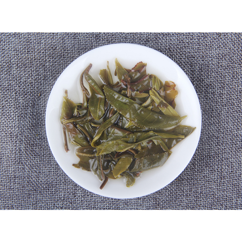 Man Song 357g Cha Tea Cake Tea Yunnan Pu'er Tea Healthy Drinking Gift Tea