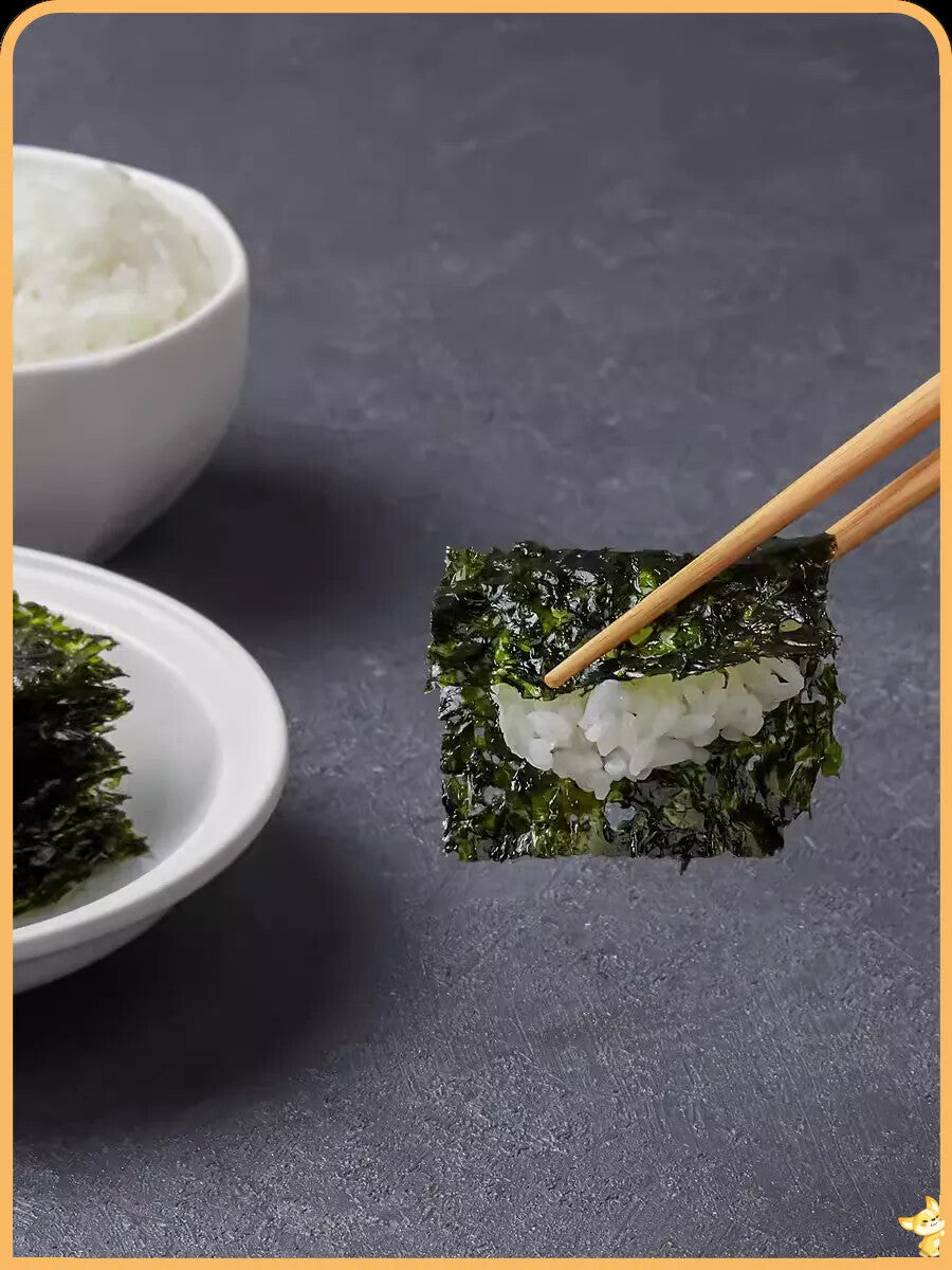 Organic Seasoned Roasted Seaweed Snacks - 4g*16 PK Korean B.B.Q. Nori Secondary image