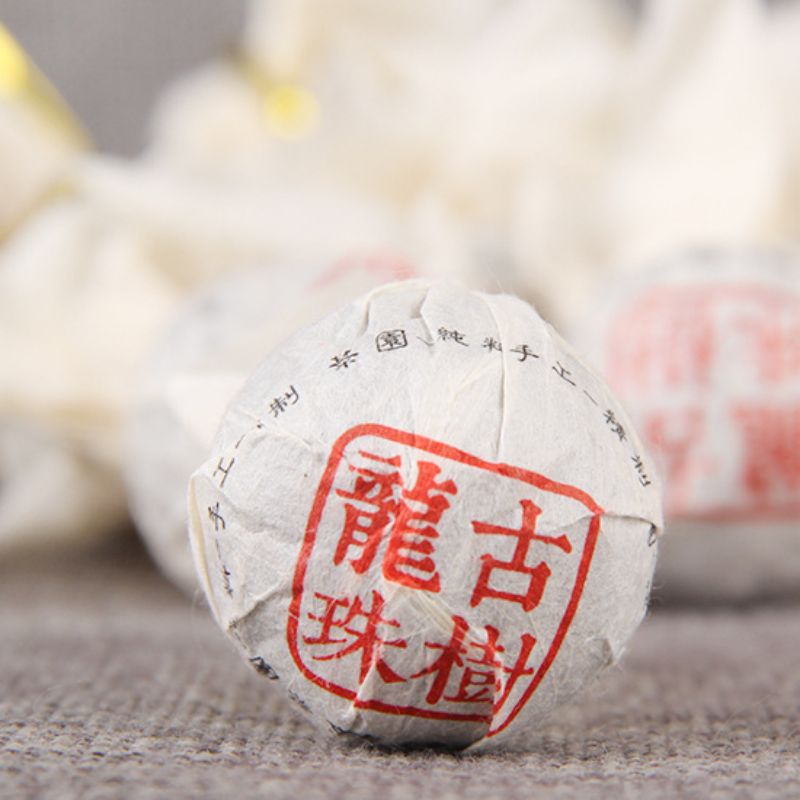 500gPuerh Cha Tea Ancient Tree Spring Tea Dragon Pearl Yunnan Small Grain Tuocha