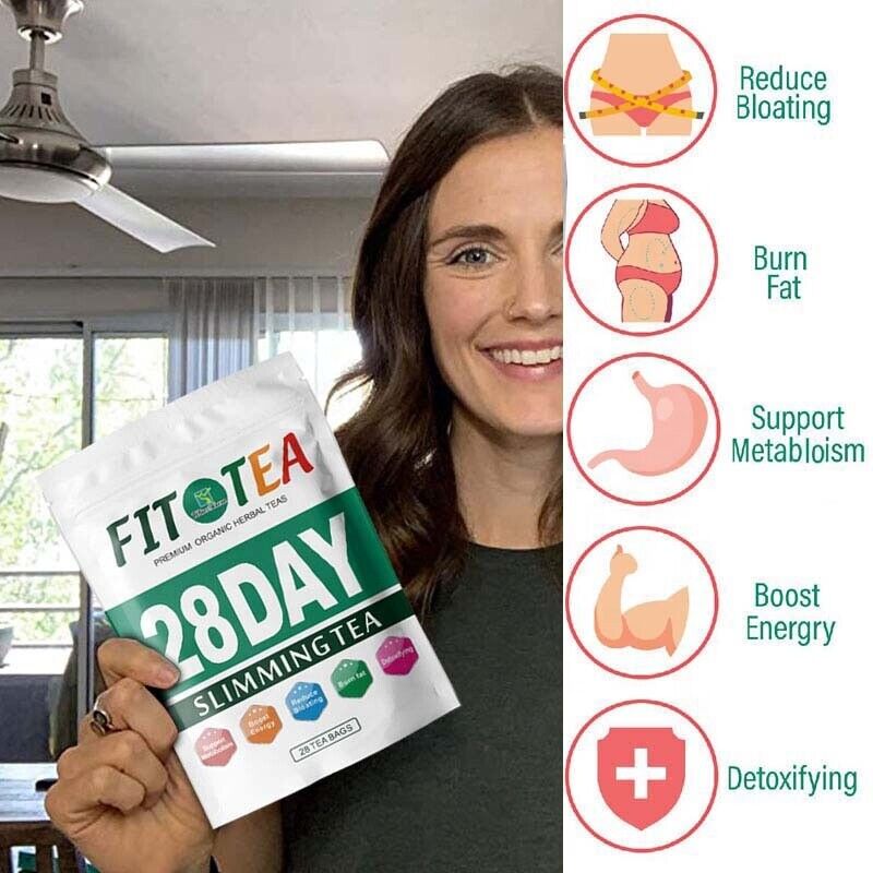 28 Day Fit Tea  Healthy Detox Granules Herbal Weight Loss Slimming Tea Secondary image