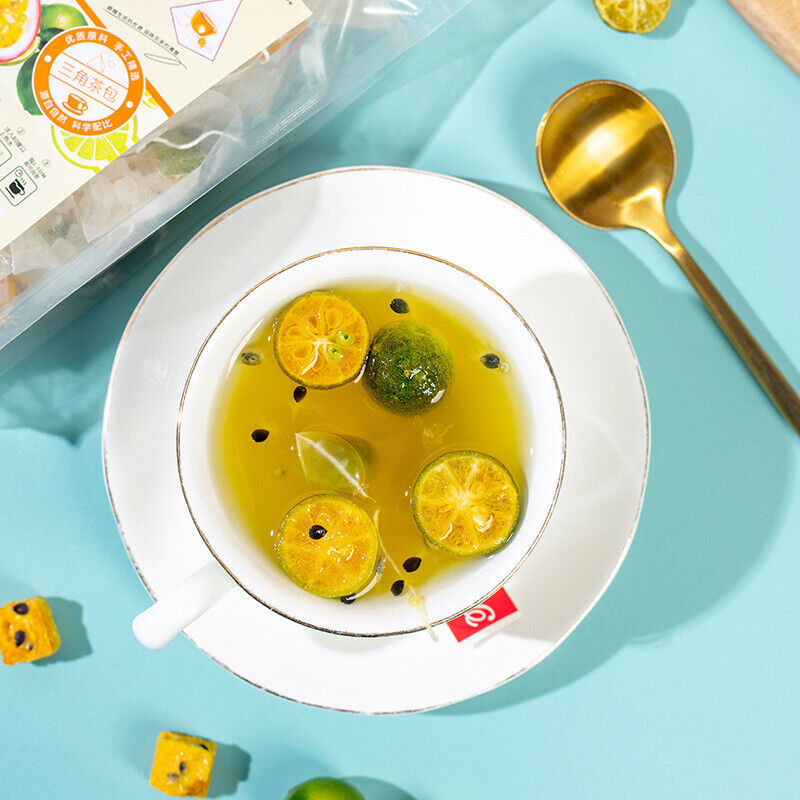 HelloYoung Kumquat lemon passion fruit summer cold brewed fruit tea clear fire health tea