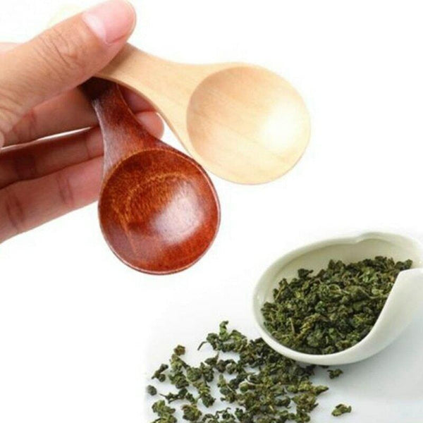 Spoon Small Wooden Spoon Tea Honey Coffee Scoop Sugar Spoon Scoop Kitchen Spoon