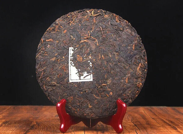 Yunnan Kongfu Puer Tea Cake Shu Puerh 357 Gram Cha Bing Yunnan Qizi Cha