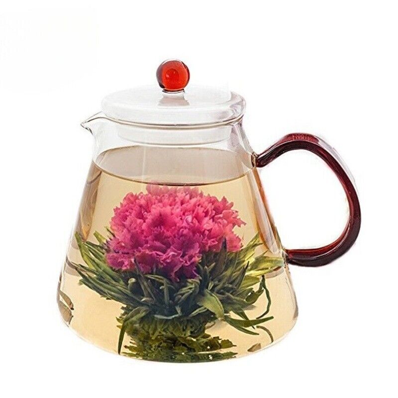 Wan zi qian hong Blooming Tea Silver Needle Marigold Jasmine Globe 20pcs Main image