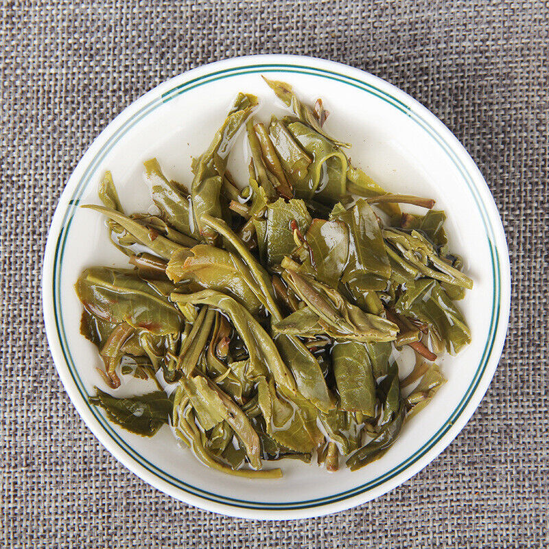 HelloYoung 357g  Ancient Tree Pu-erh Tea Natural Pu'er Green Tea Cake Pure Handmade