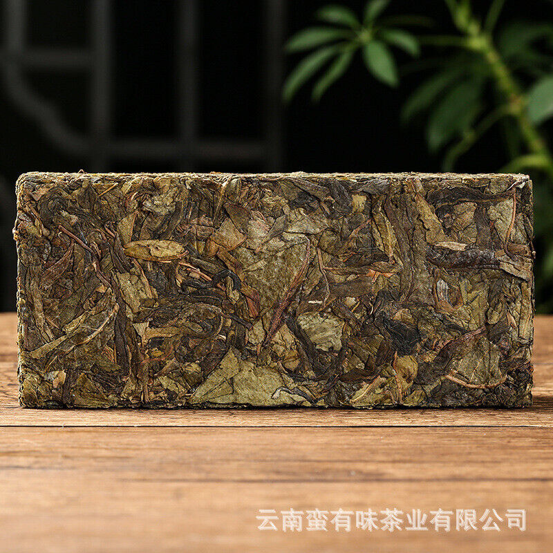 HelloYoung 500g Yunnan Pu-erh Tea Brick Tea Mu Ming and Drink Old Tree Raw Tea Brick