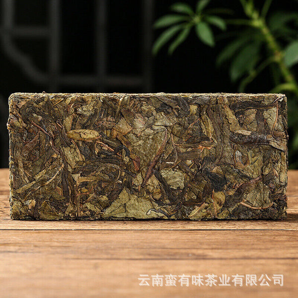 HelloYoung 500g Yunnan Pu-erh Tea Brick Tea Mu Ming and Drink Old Tree Raw Tea Brick